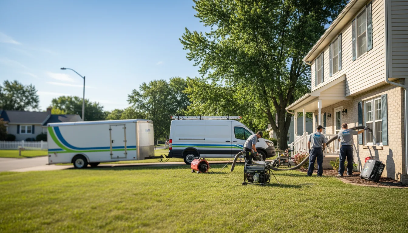 Flooded Basement Restoration And Cleanup With Repair in Medicine Lake, MT near me